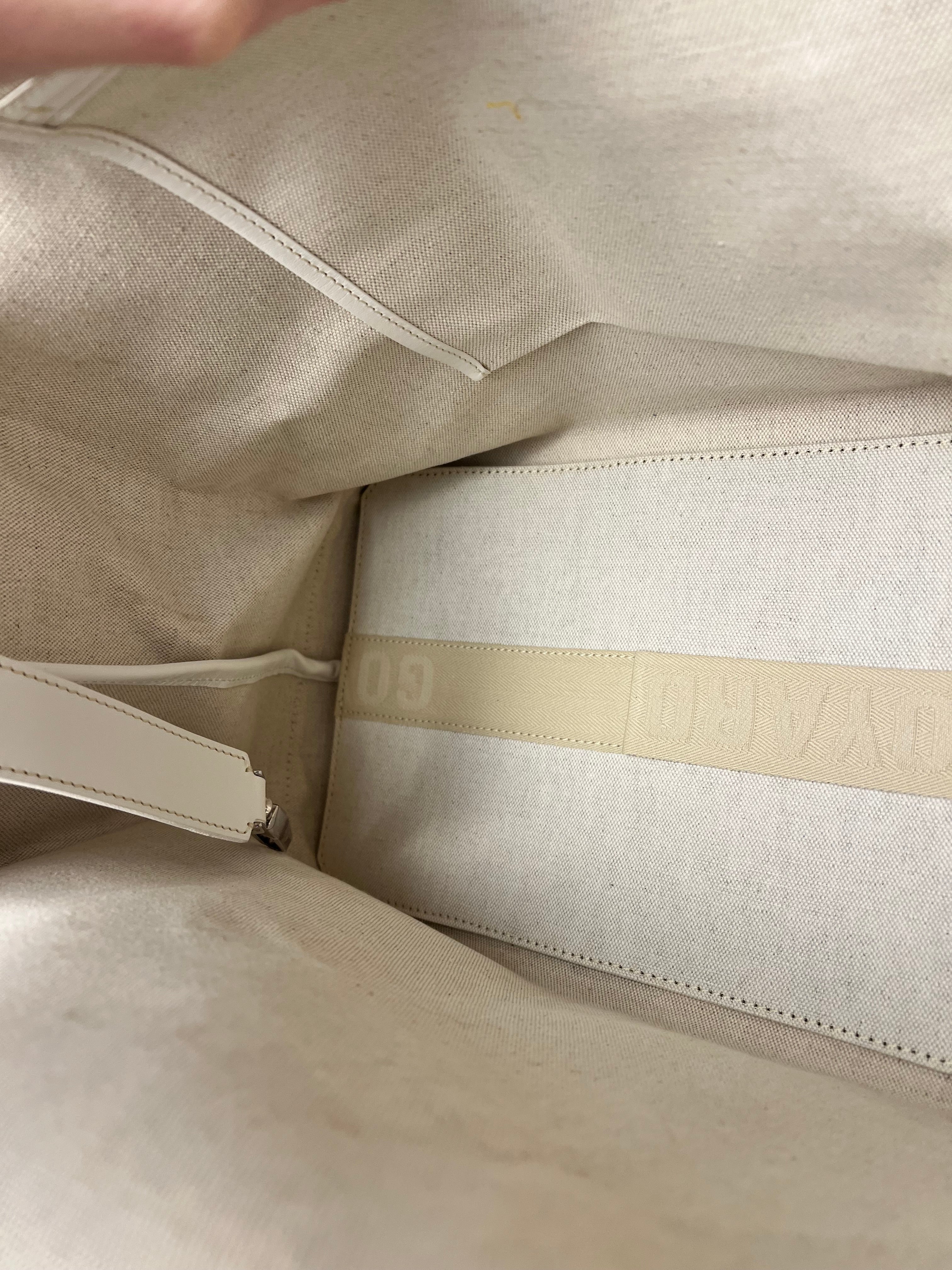 Goyard Bellechasse Goyardine MM White