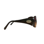 Tiffany & Co Black Silver Logo Sunglasses