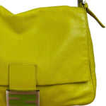 Fendi Yellow Leather Mamma Baguette