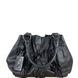 Prada Nappa Leather Ruffle Hobo Shoulder Bag