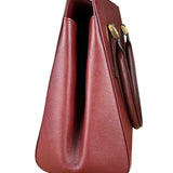 Burberry Vintage Leather Burgundy Handbag