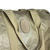 Yves Saint Laurent Vintage Duffle Bag Beige