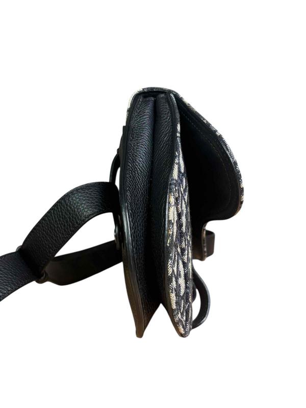 Christian Dior Saddle Belt Bag Oblique Canvas