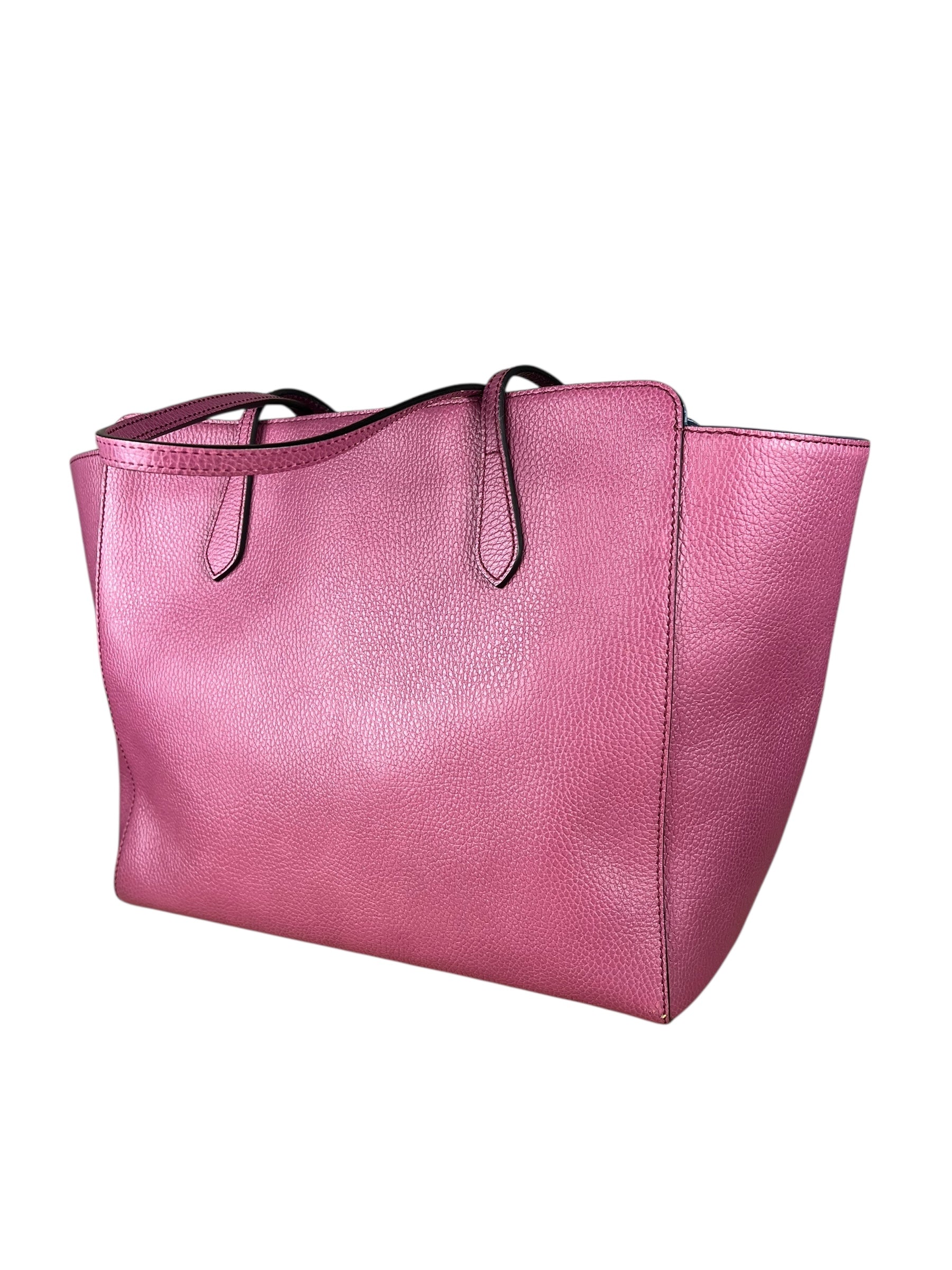 Gucci Large Purple Swing Tote