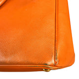 Prada Saffiano Lux Tote Orange