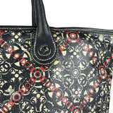 Chanel Optic Coco Chainlink Print Shoulder Tote