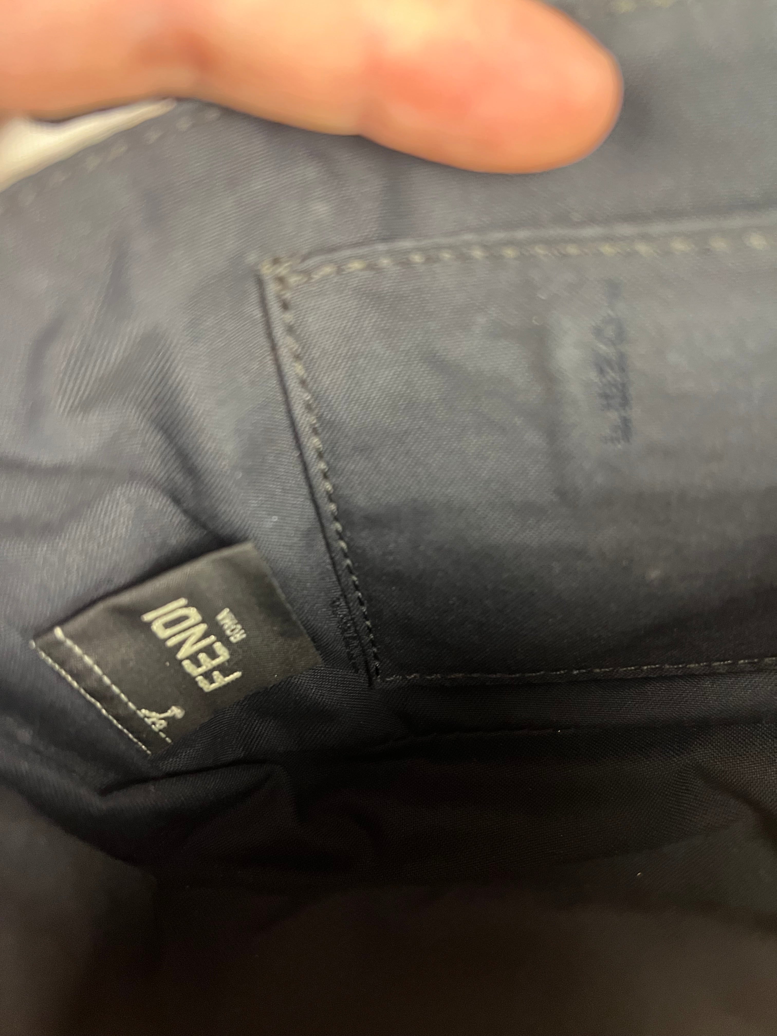 Fendi Joshua Vides Mini Baguette/Belt Bag
