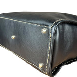 Chloe Edith Black Leather Tote Bag