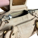 Chloe Vintage Mini Chloe Paddington Bag Beige