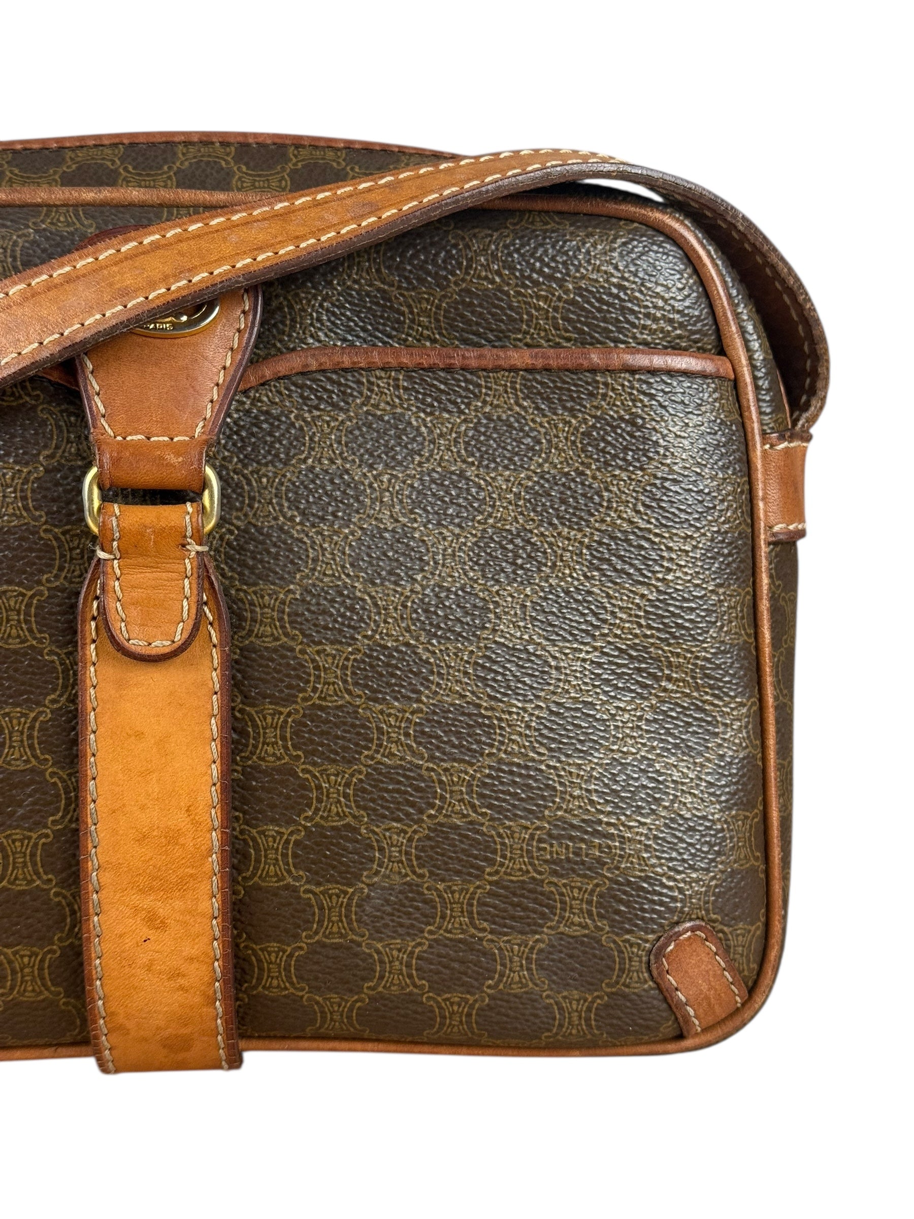 Celine Vintage Macadam Crossbody Bag