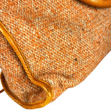 Balenciaga Wool Knit Orange City Bag
