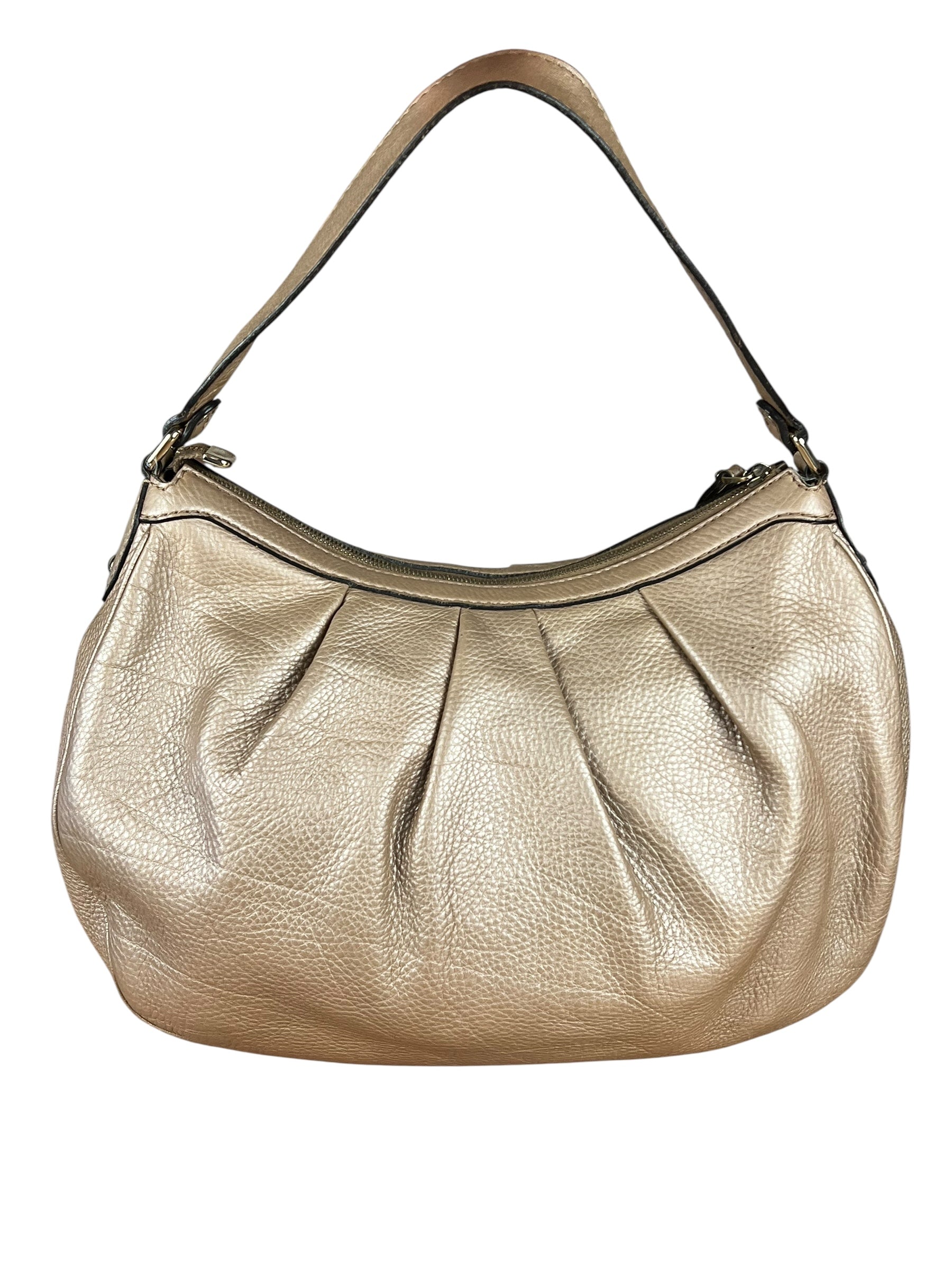 Gucci Metallic Leather Shoulder Bag
