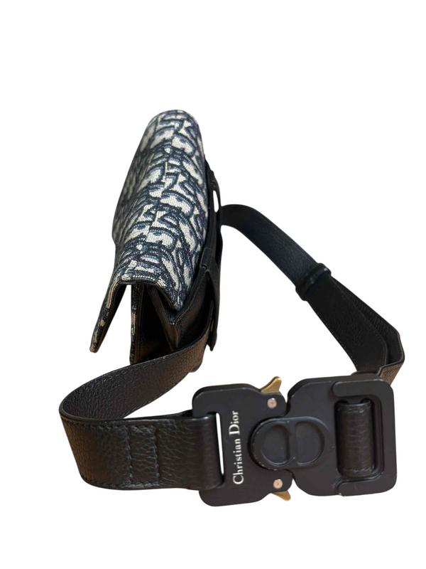Christian Dior Saddle Belt Bag Oblique Canvas