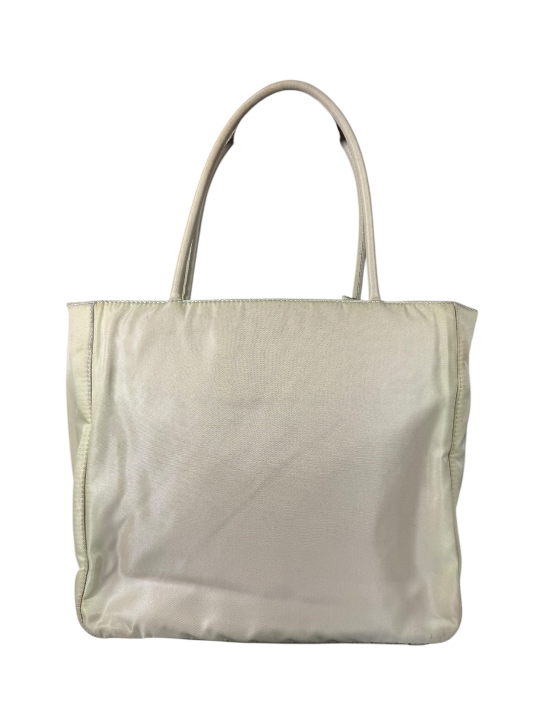 Prada Vintage Nylon Zip Tote