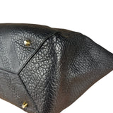 Burberry Black Pebbled Leather Shoulder Bag