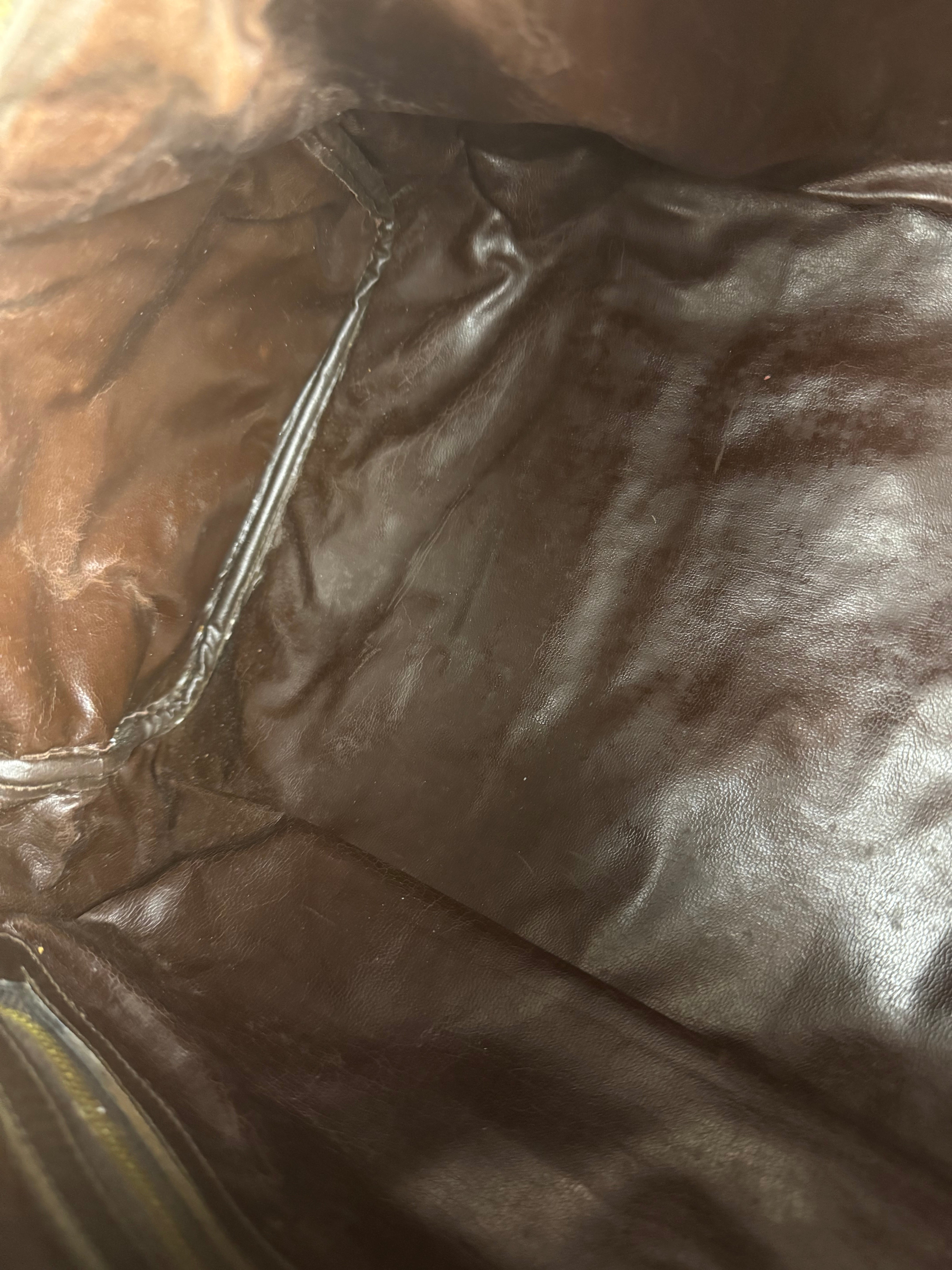 Fendi Vintage Zucca Boston Bag