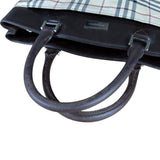 Burberry Nova Check Canvas Tote Bag