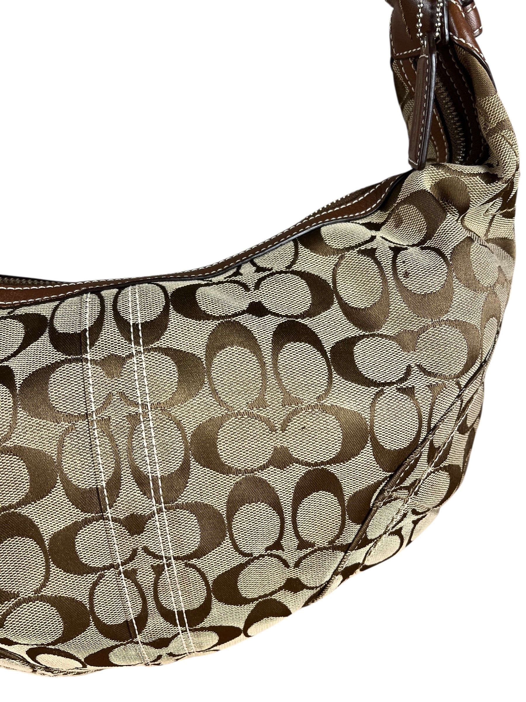 Coach Hobo Crescent Shoulder Bag