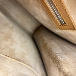 Dior Brown Leather Shoulder Tote