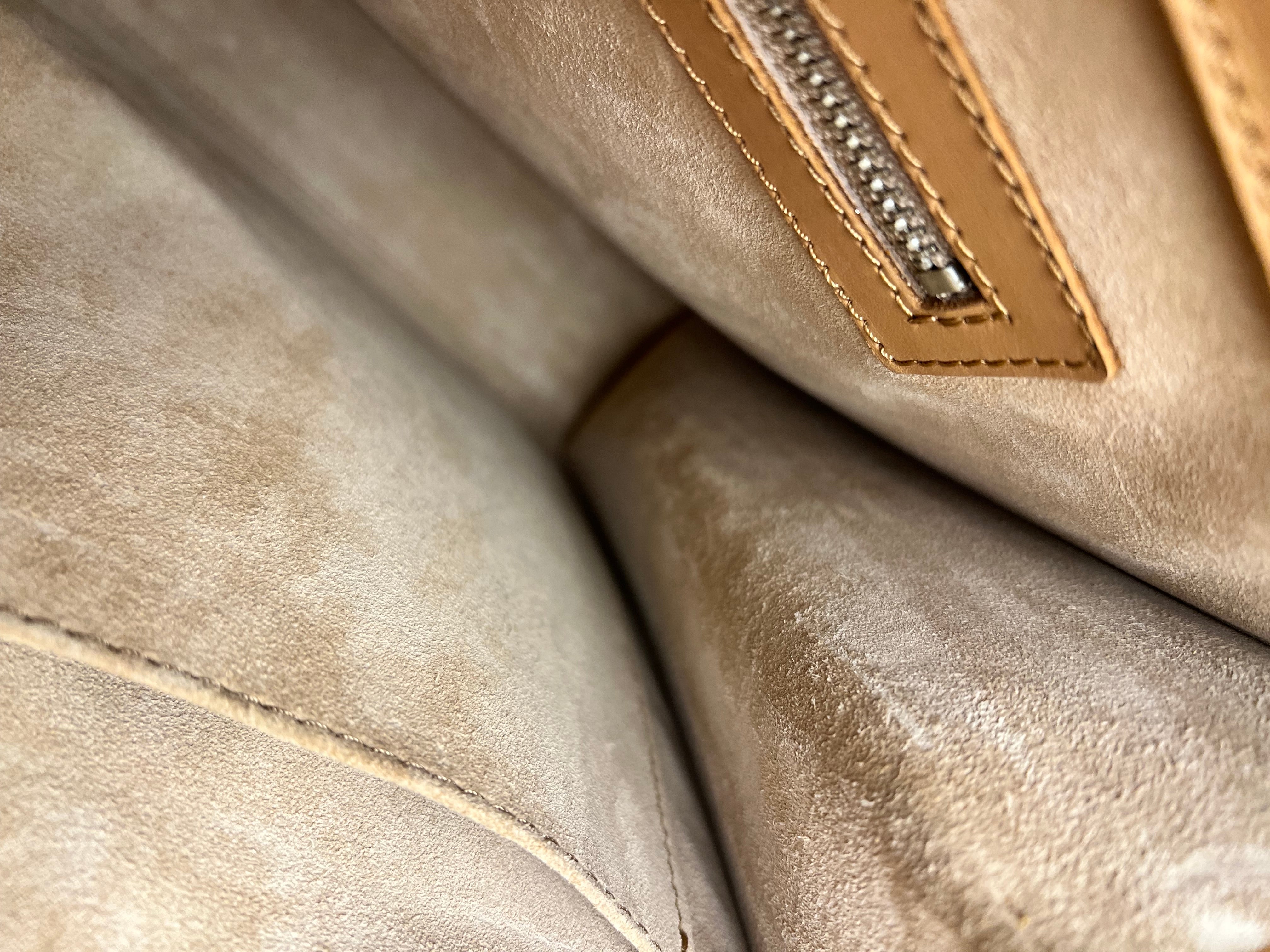 Dior Brown Leather Shoulder Tote