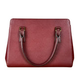 Burberry Vintage Leather Burgundy Handbag
