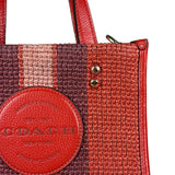 Coach Raffia Mini Tote Crossbody Bag