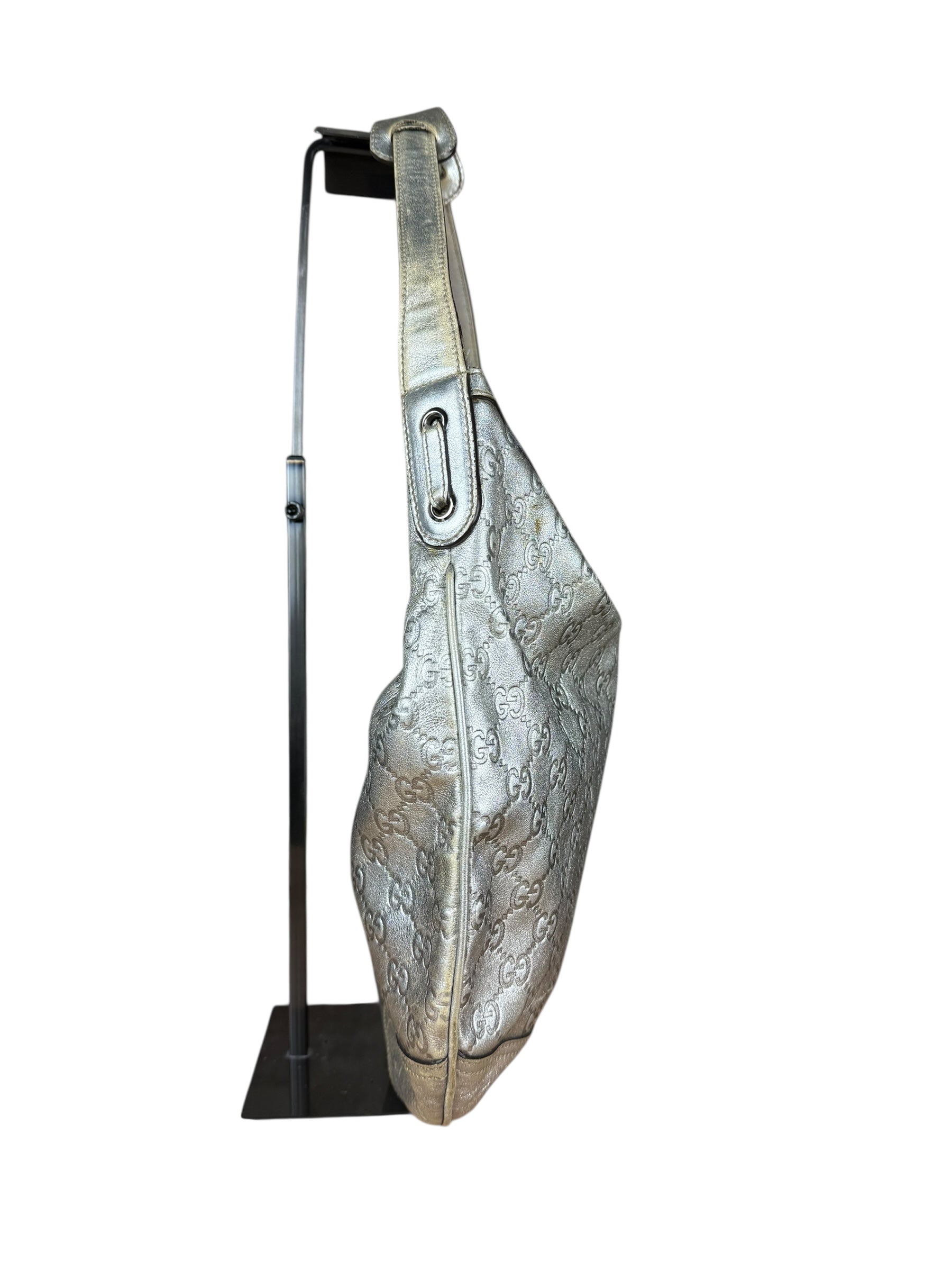 Gucci Metallic GG Princy Hobo