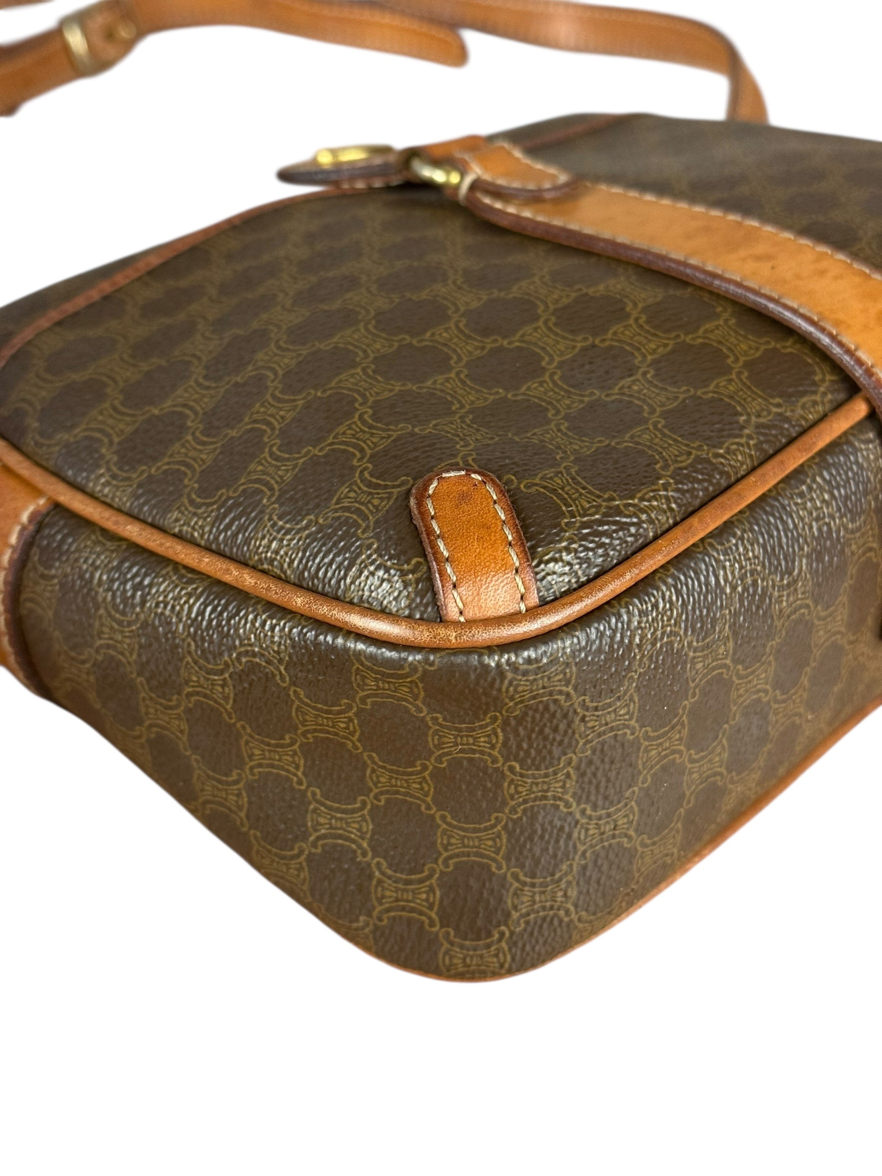Celine Vintage Macadam Crossbody Bag