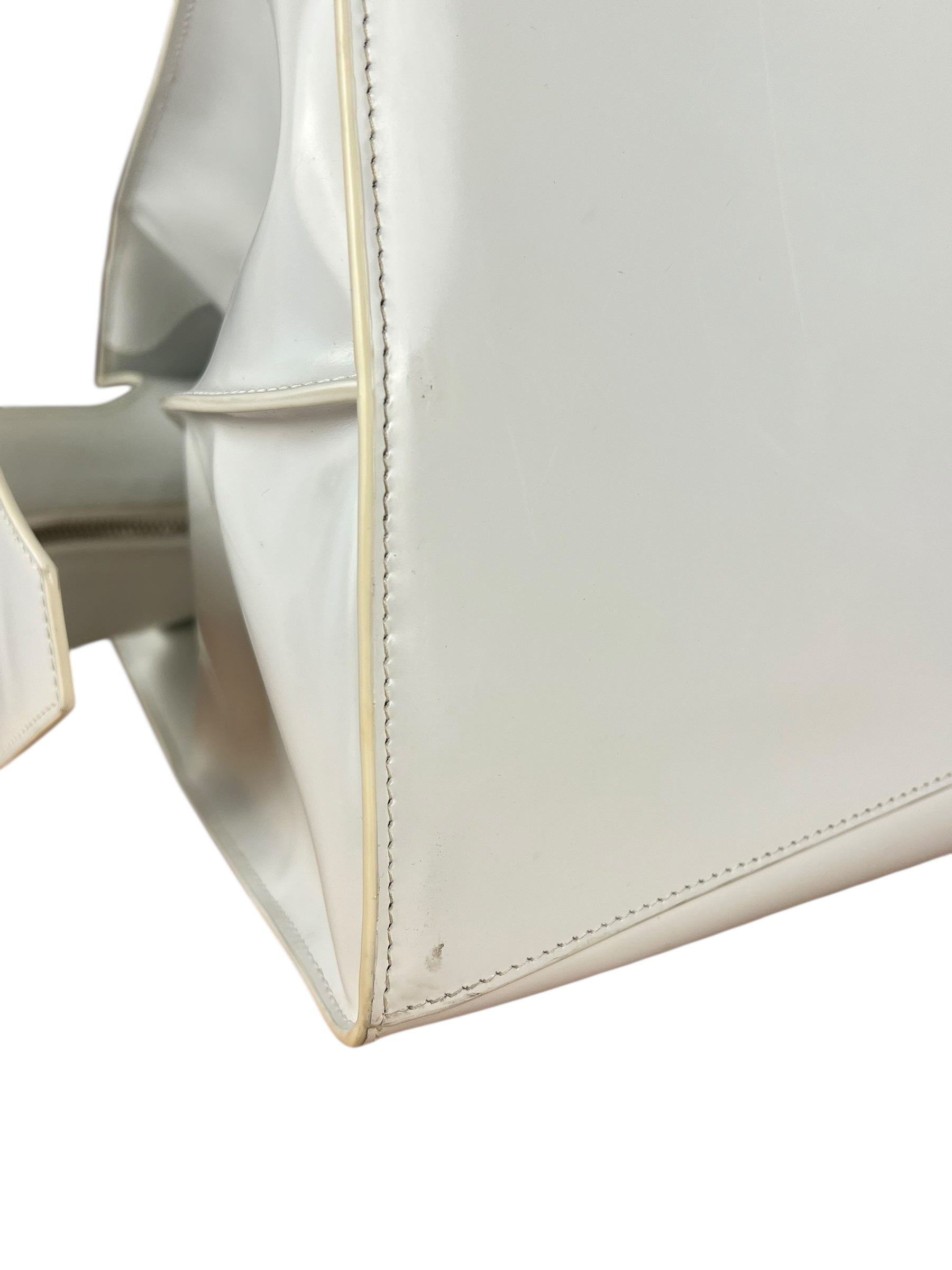 Balenciaga Grained White Neo Classic City Bag