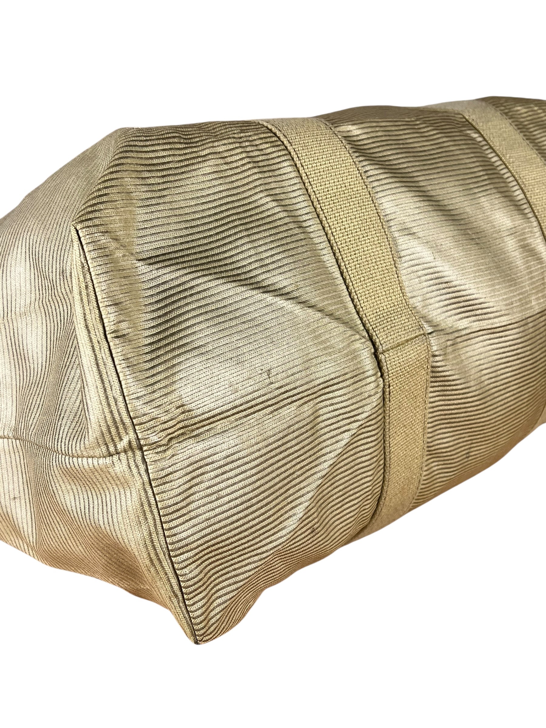 Yves Saint Laurent Vintage Duffle Bag Beige