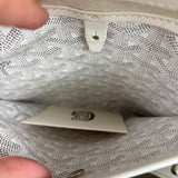 Goyard Bellechasse Goyardine MM White
