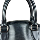 Louis Vuittonn Black Epi Lockit Handbag