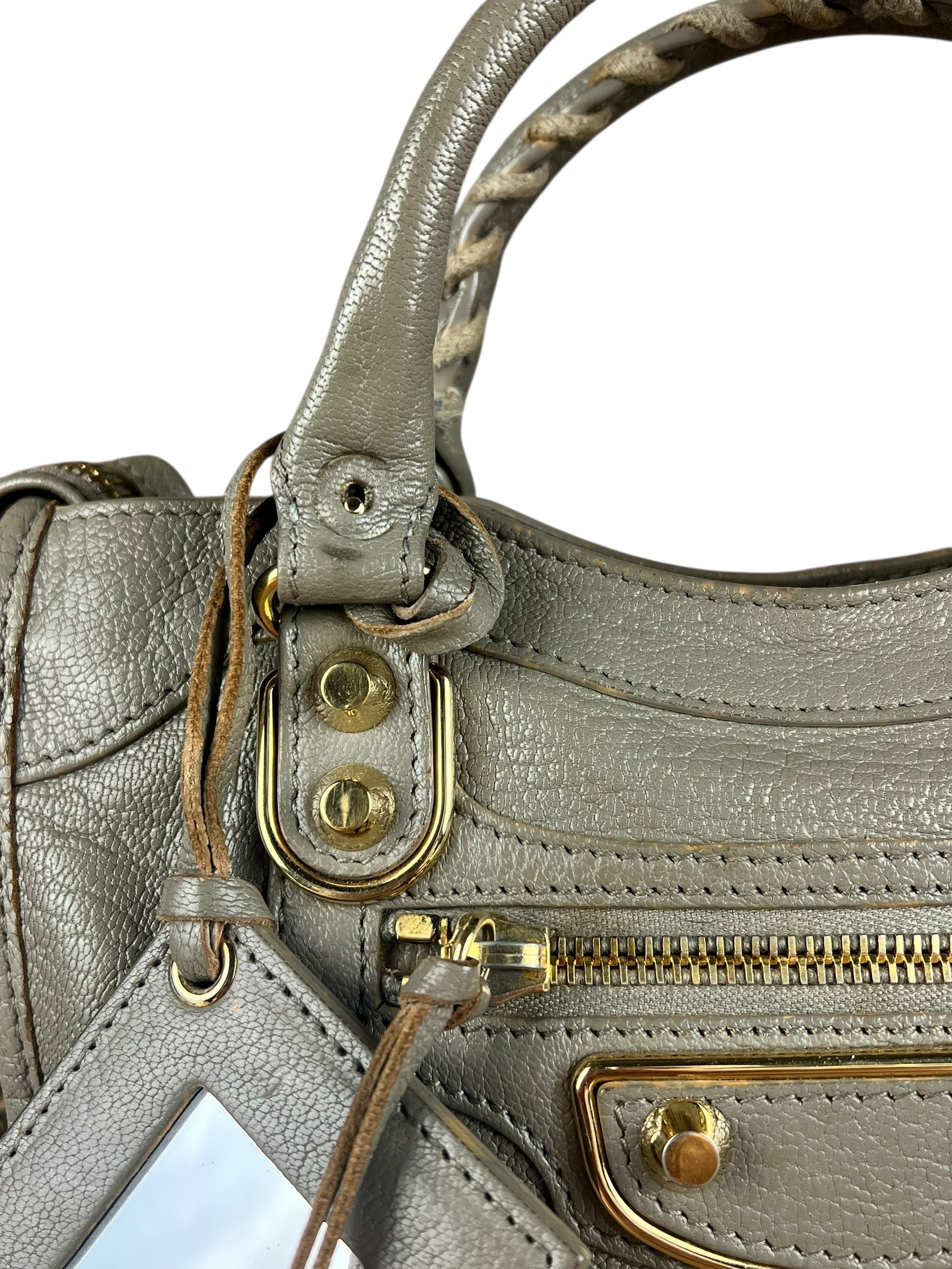 Balenciaga Mini Classic City Bag Grey