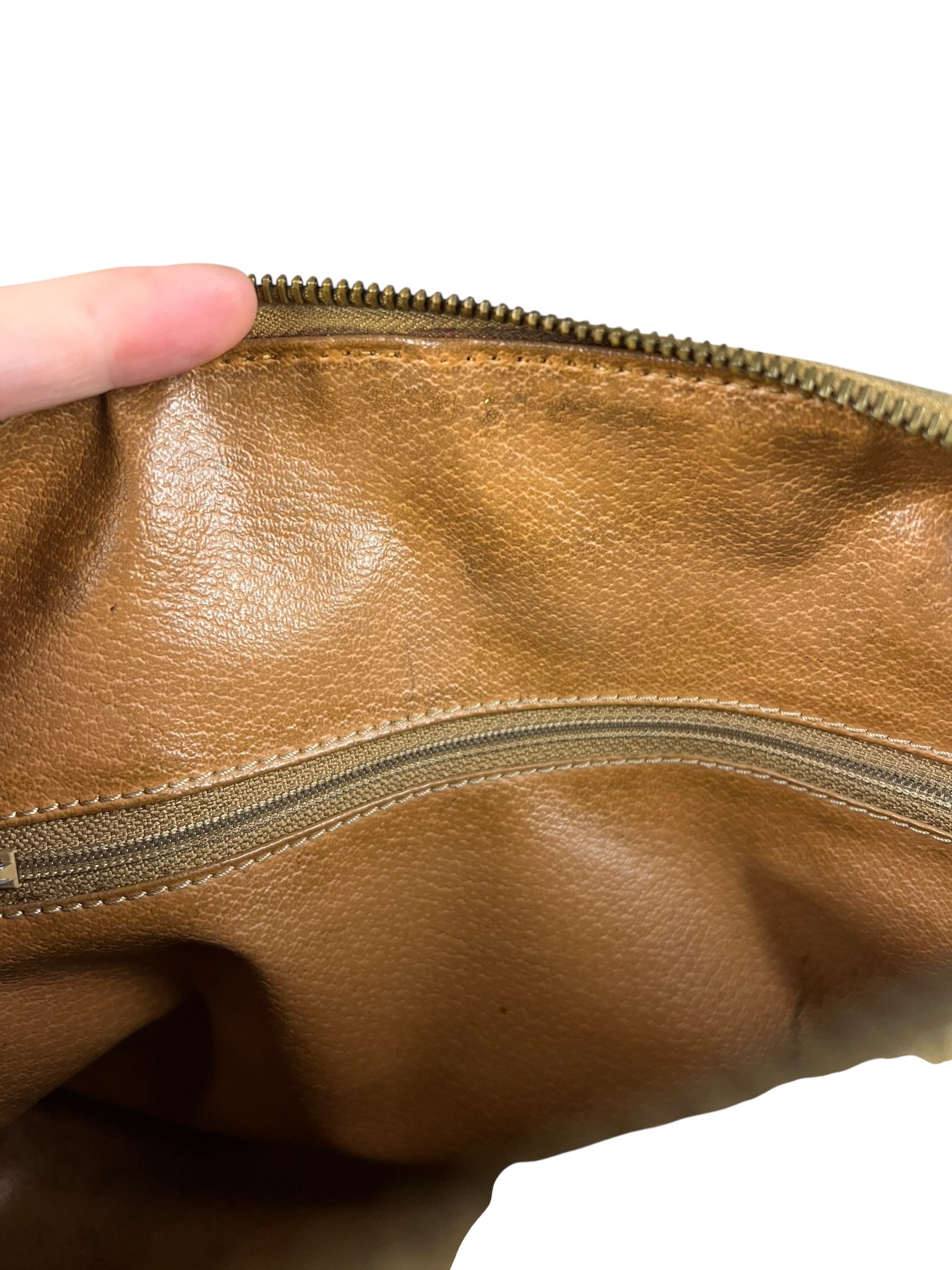 Celine Macadam Vintage Mini Boston Handbag