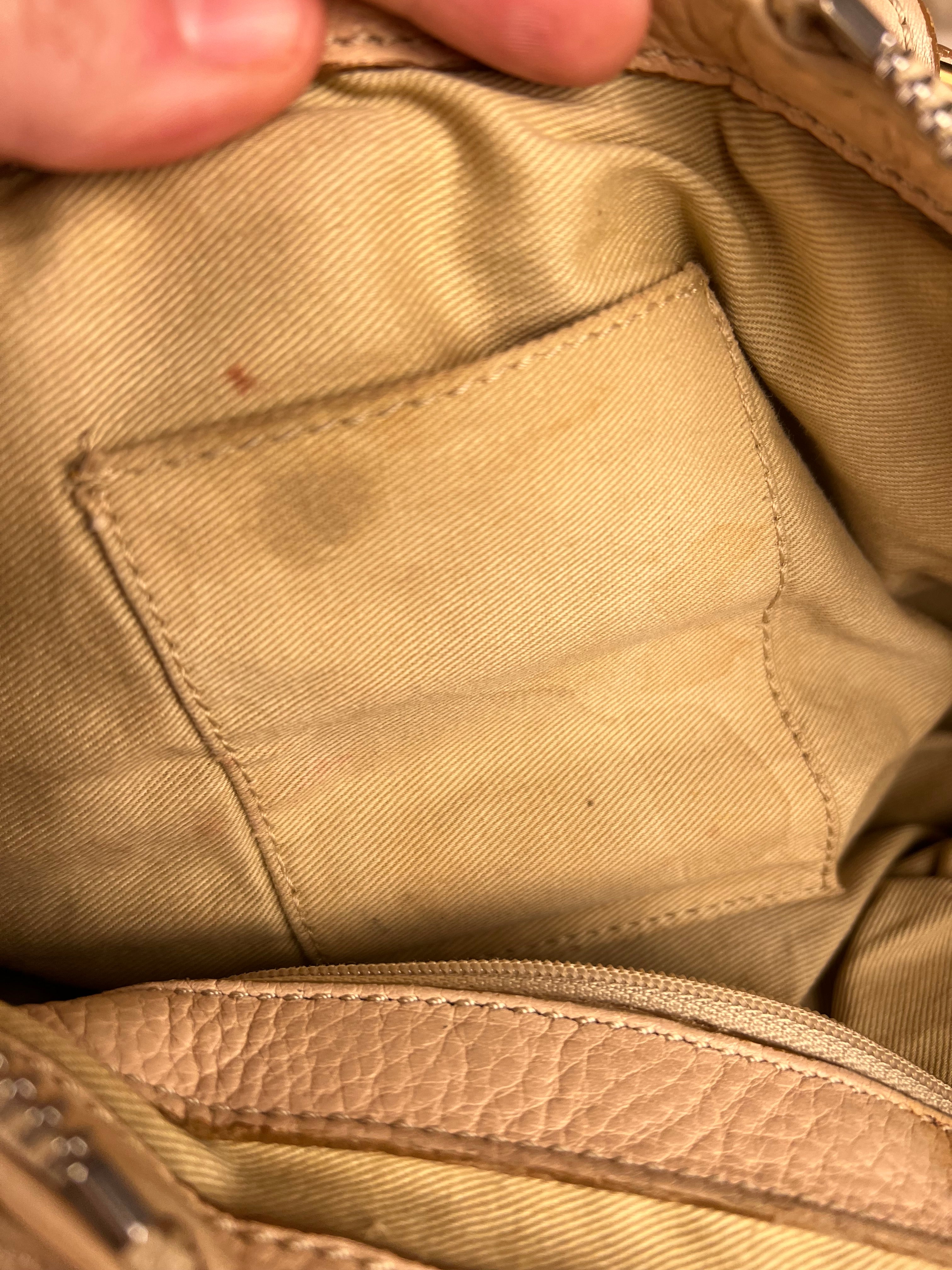 Chloe Vintage Mini Chloe Paddington Bag Beige