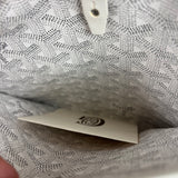 Goyard Bellechasse Goyardine MM White