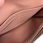 Louis Vuitton Monogram Vernis Floral Rose Long Wallet