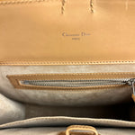 Dior Brown Leather Shoulder Tote