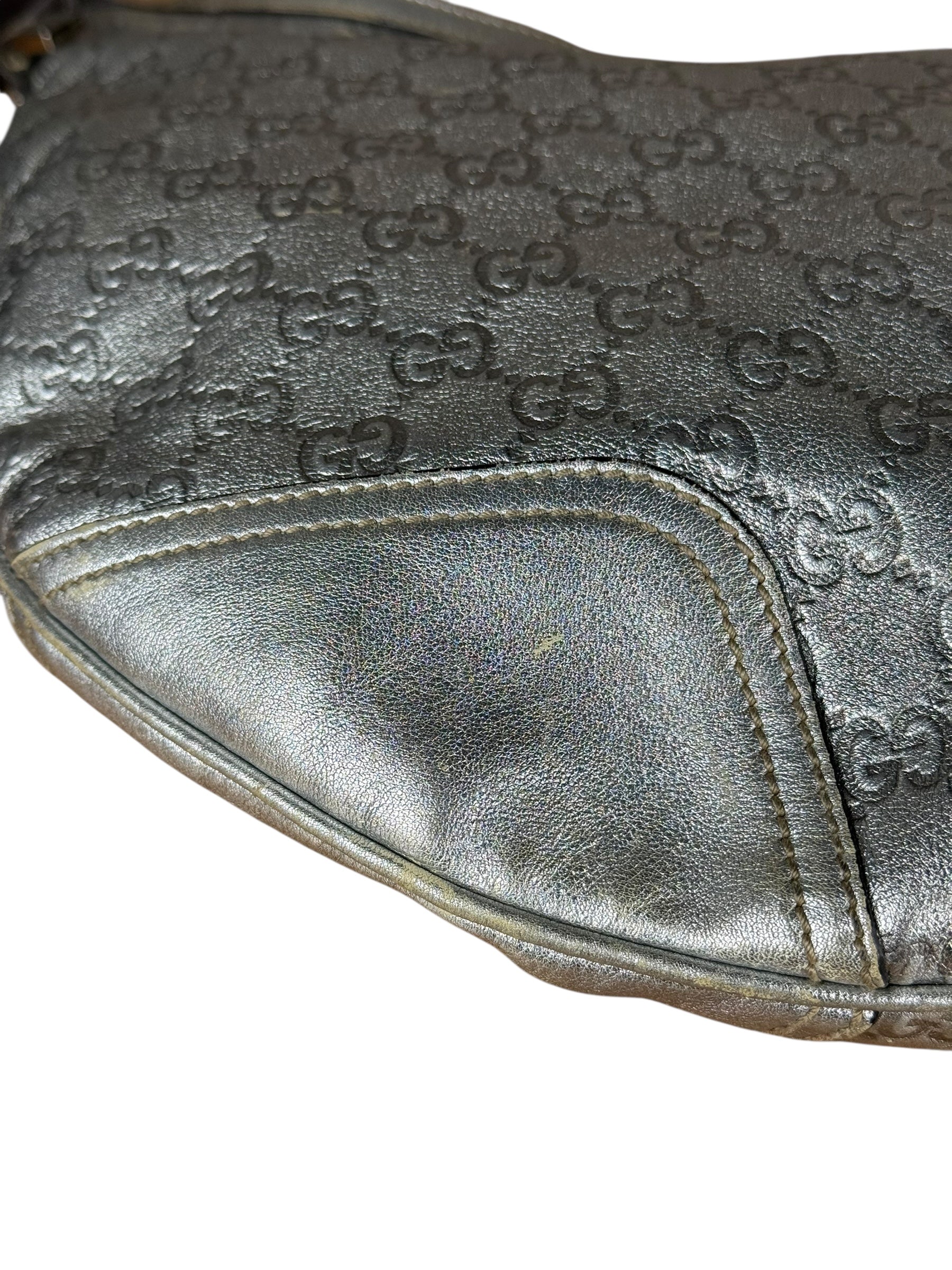 Gucci Metallic GG Princy Hobo