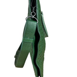 Bottega Veneta Intercciato Multicolor Business Bag Green/Yellow