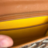 Goyard Mini Goyardine Saigon Top Handle Bag