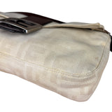 Fendi FF Canvas Baguette