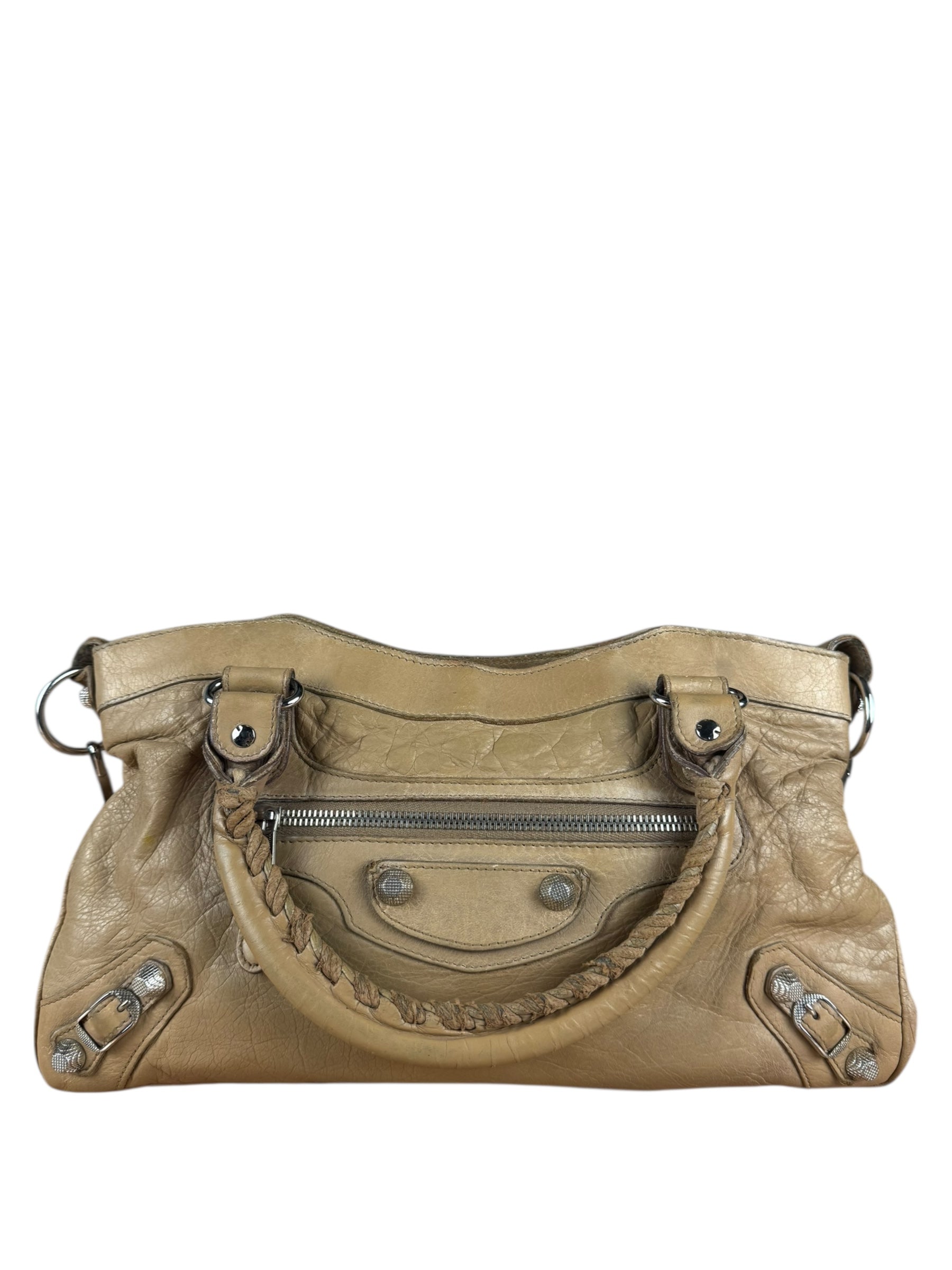 Balenciaga Small Brown Le City Bag