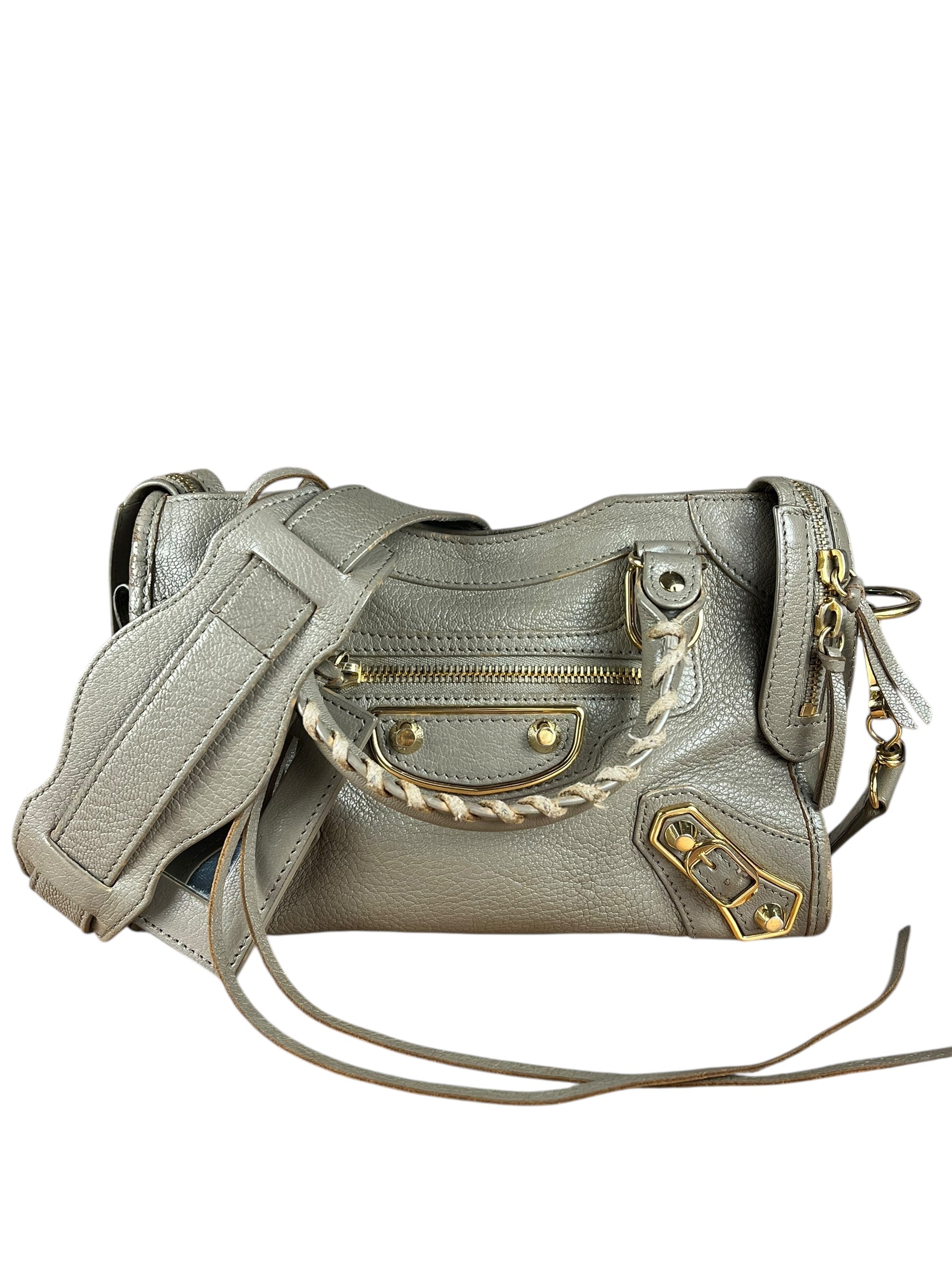 Balenciaga Mini Classic City Bag Grey