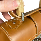 Goyard Mini Goyardine Saigon Top Handle Bag