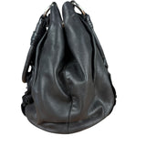 Prada Nappa Leather Ruffle Hobo Shoulder Bag