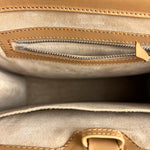 Dior Brown Leather Shoulder Tote
