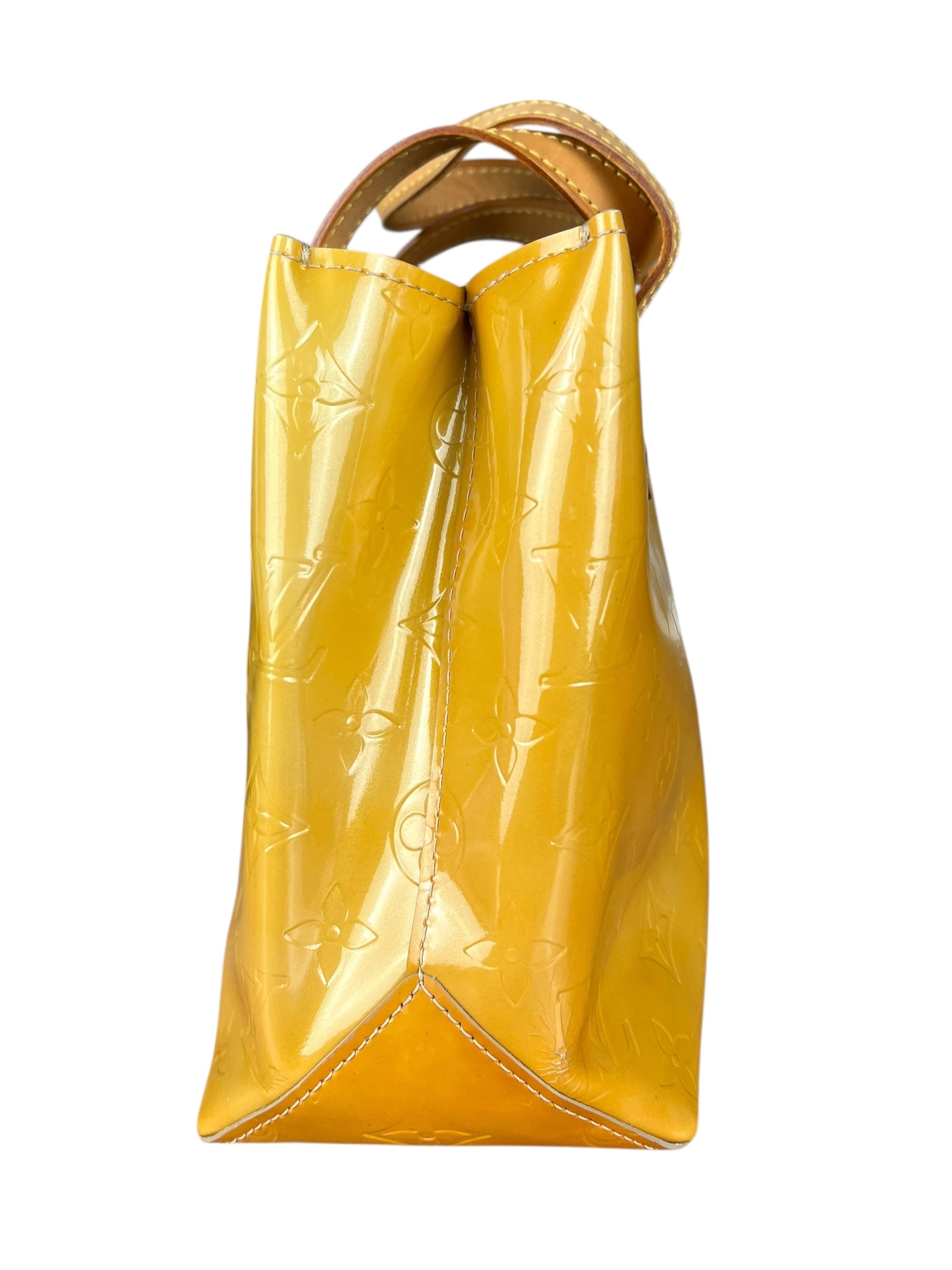 Louis Vuitton Monogram Vernis Reade PM Yellow