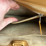 Dior Brown Leather Shoulder Tote