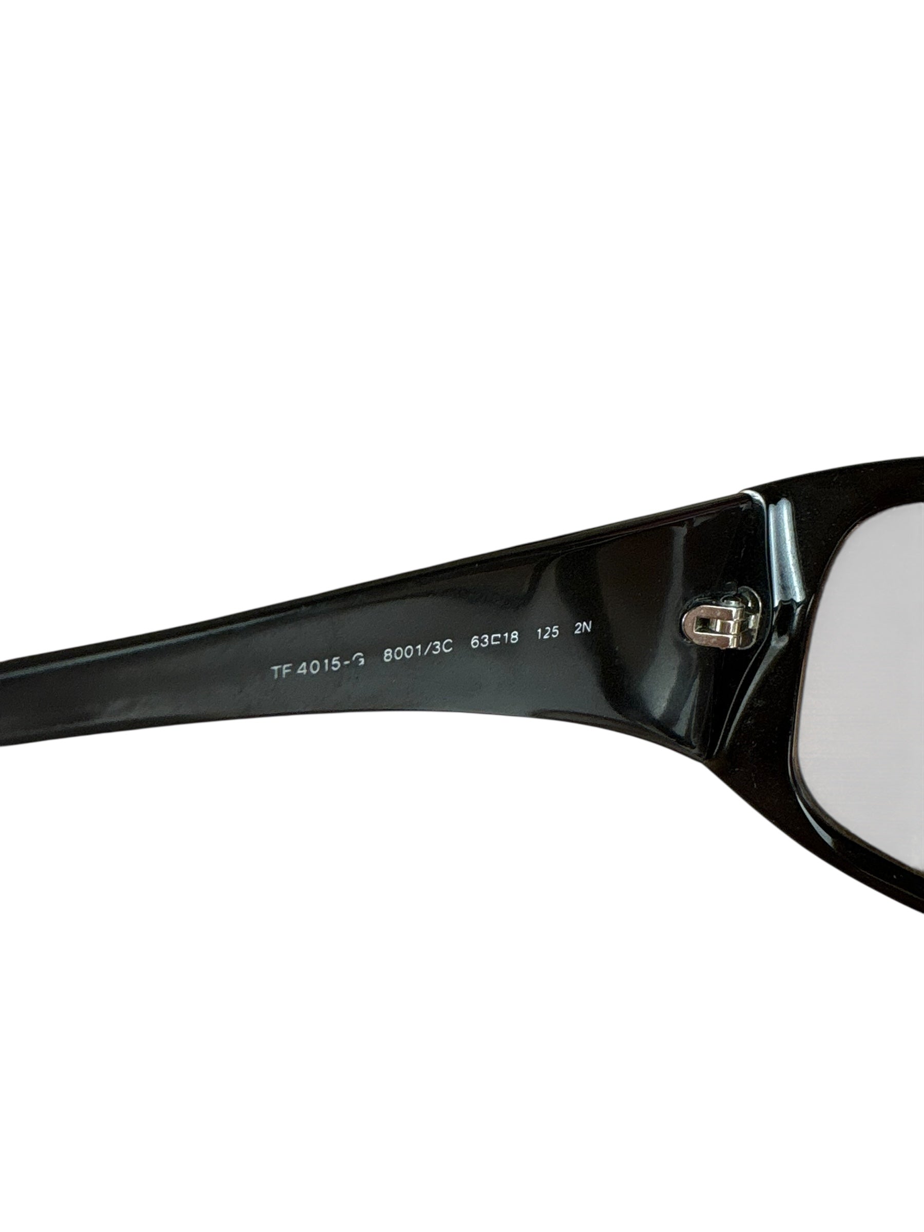 Tiffany & Co Black Silver Logo Sunglasses